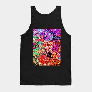 Rainbow colors and water movement Tank Top